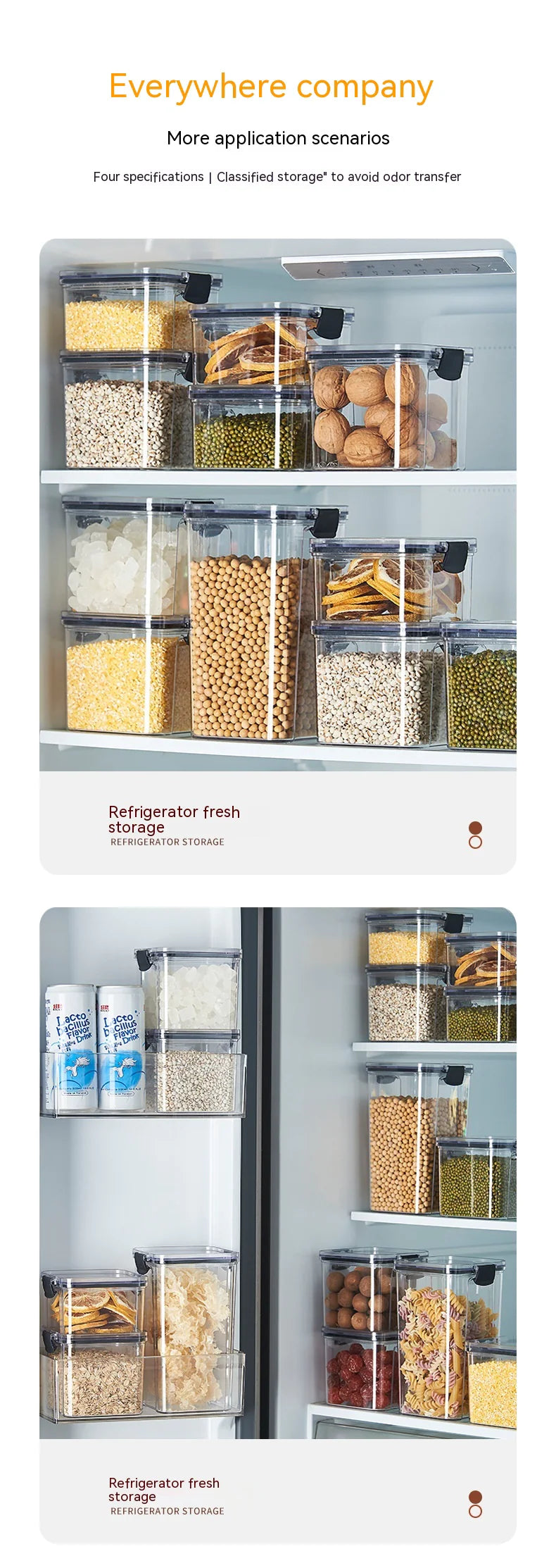 "FreshLock™ Premium Food Storage Containers