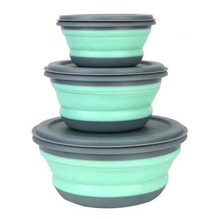 Stackies Collapsible Food Storage Containers