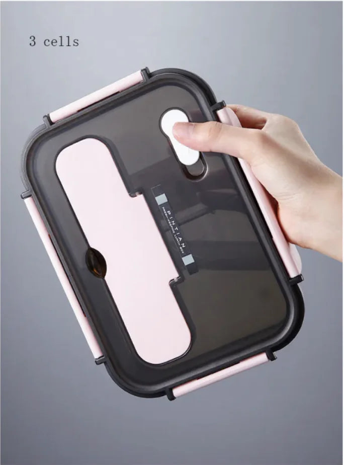 Microwaveable Plastic Bento Box